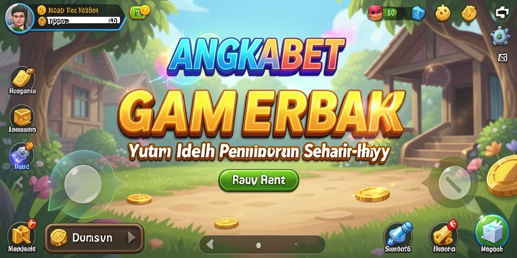 Screenshot gameplay menunjukkan keseruan dalam bermain ANGKABET dengan grafis yang menarik.