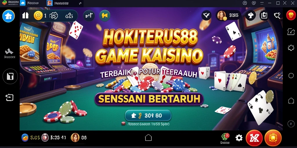 Tampilan menarik dari gameplay HOKITERUS88 yang mendebarkan.