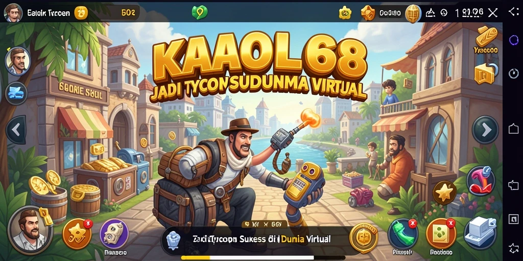 Tangkapan layar KAOL68 menunjukkan gameplay yang menarik dan penuh strategi Tycoon.
