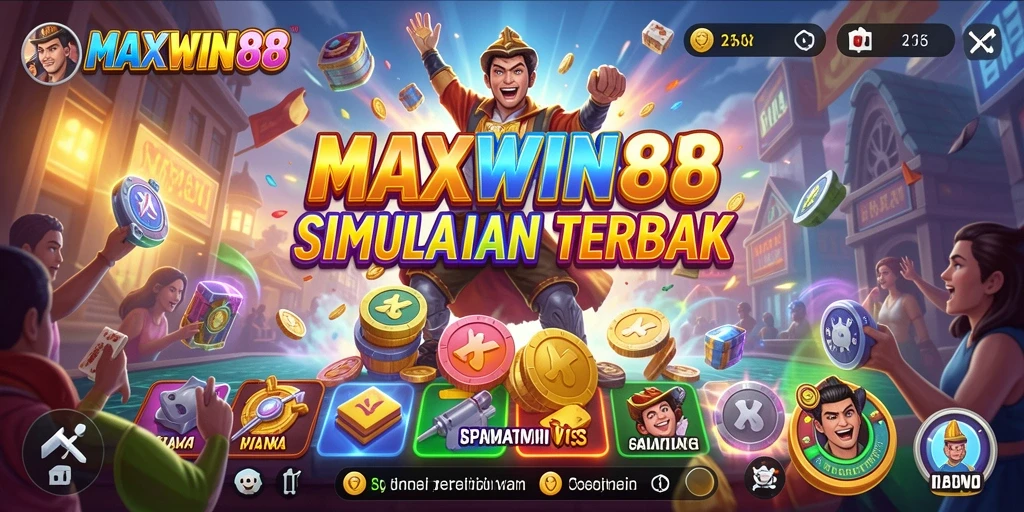Tampilan gameplay yang memukau dari MAXWIN88 dalam dunia simulasi.