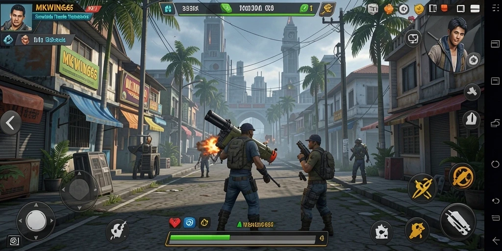 Screenshot gameplay <strong>MKWIN666</strong> menampilkan suasana simulasi yang realistis.