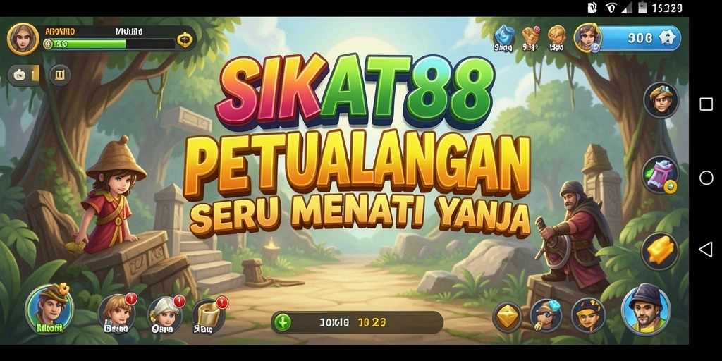 Tampilan gameplay SIKAT88 yang menegangkan dan mengasyikkan.